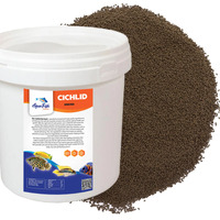 Aquarium Fish Food Cichlid Colour Boost Sinking Small 3Kg TUB