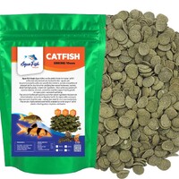 Aqua Fish Foods Vege Disc Algae Wafers 250g Aquarium Catfish Fish Food Spirulina 10mm