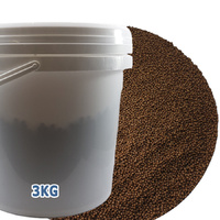 Aquarium Tank Pond Floating Fish Food Goldfish Koi Pellets 1.5mm 3Kg TUB
