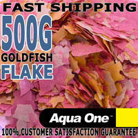 Aqua One Goldfish Flake Fish Food 500g