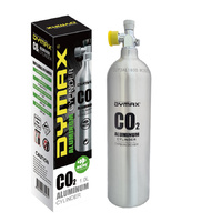 Dymax Co2 Aluminium 3L Cylinder Empty Canister
