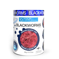 Freeze Dried Blackworms 20g Aqua Natural