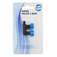 Pisces Airline 2 Way Gang Valve