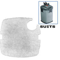 Biopro / Hopar / Worx Canister Filter 1200lph UV Replacement Fine Floss Wool TWIN PACK