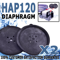 Hailea HAP-120 Aquarium Air Pump Blower Replacement Diaphragm Twin Pack