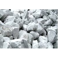 Calcium Carbonate Snow Rock Various Sizes 8Kg