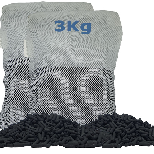 Activated Carbon Pellets 3kg + Filter Bag