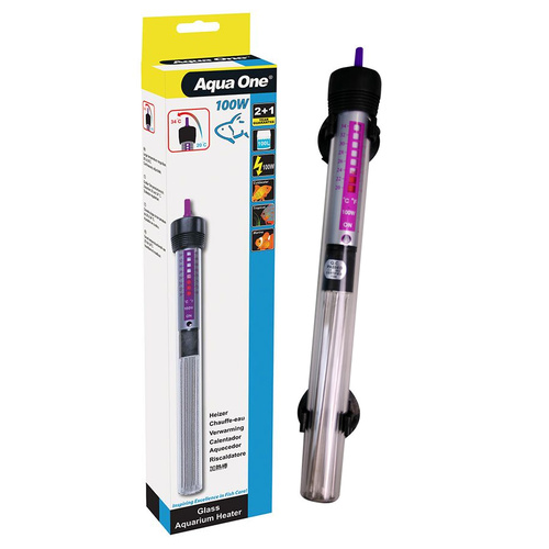 Aqua One 100W Glass Aquarium Heater