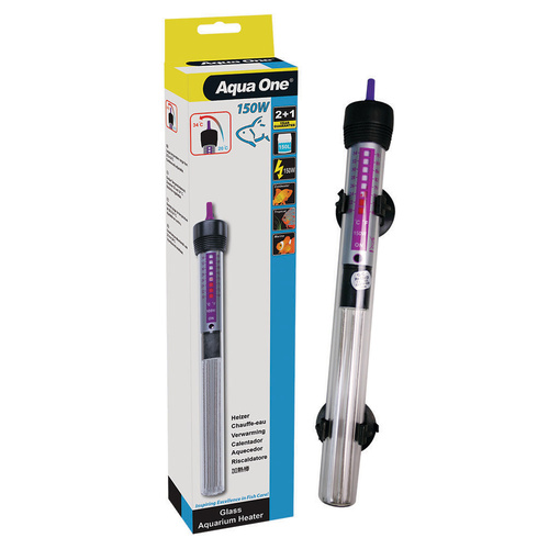 Aqua One 150W Glass Aquarium Heater