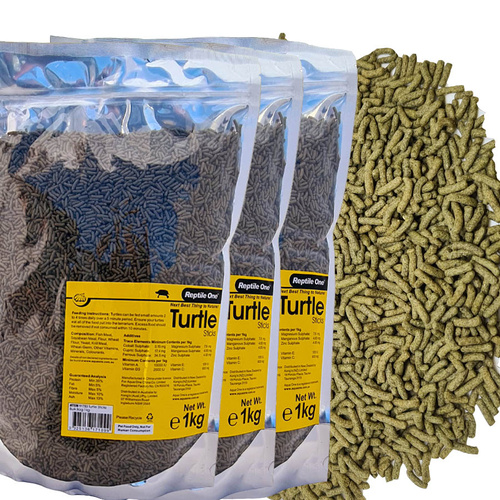 Turtle Sticks Floating 3Kg Pellet Aquarium Food Reptile One