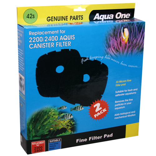 Aqua One Nautilus 2700 Black Sponge Replacement Part 42s