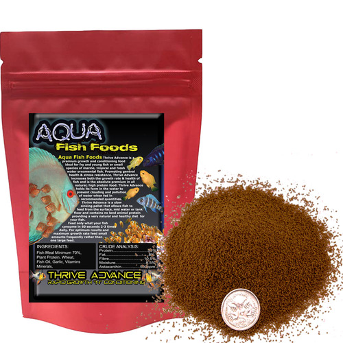 Aqua Fish Foods Thrive Tropical Marine Micro Aquarium Fry Pellet 500g Bag