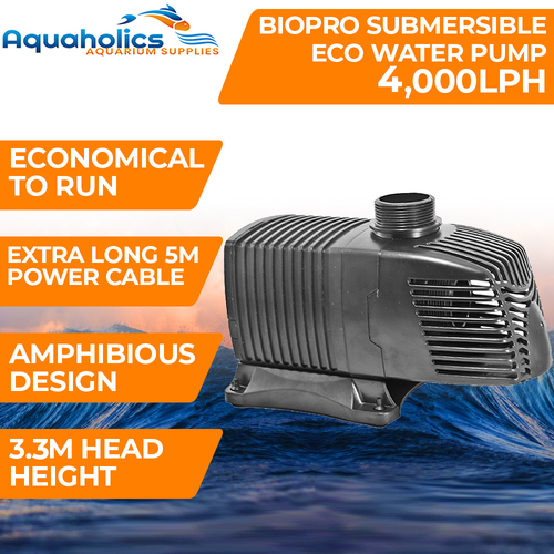 Biopro/Hopar Submersible Fountain Pump 4000lph ECO