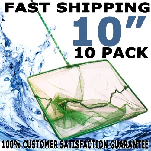 Biopro Coarse Fish Net Long Handle 10inch x 10