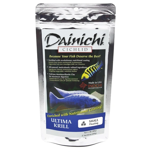 Dainichi Ultima Krill 250g Small (3mm) Floating Pellets