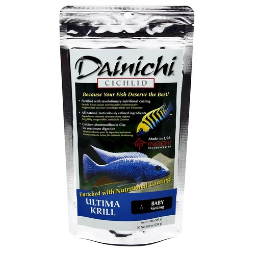 Dainichi Ultima Krill 250g Baby (1mm) Sinking Pellets