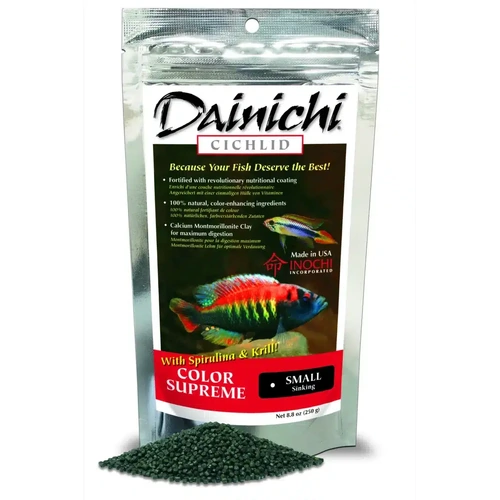 Dainichi Color Supreme 250g Small (3mm) Sinking Pellets