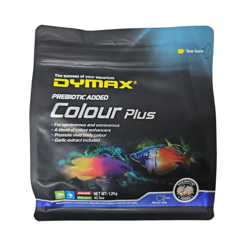 Dymax Colour Plus 1.2Kg Colour Enhancing Sinking Pellet Medium 2.5mm