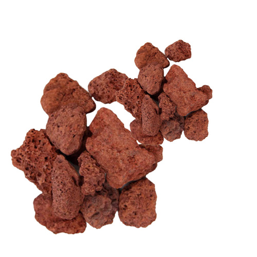 Red Lava Rock Various Sizes per 500g