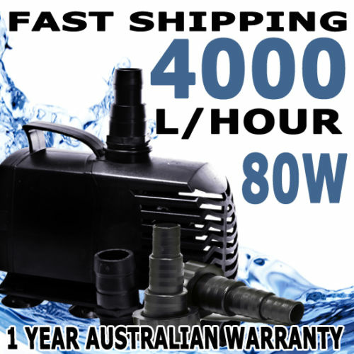 Biopro Amphibious Aquarium & Pond Water Pump 4000lph 80W