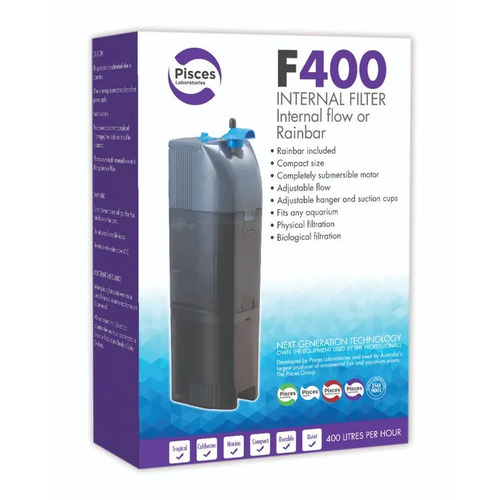 Pisces Aquatics Internal Filter F400 360lph