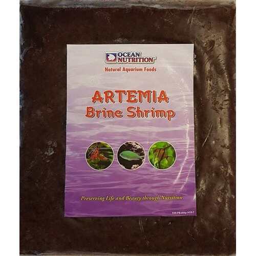 Artemia Frozen Brine Shrimp with Spirulina and Garlic 454g