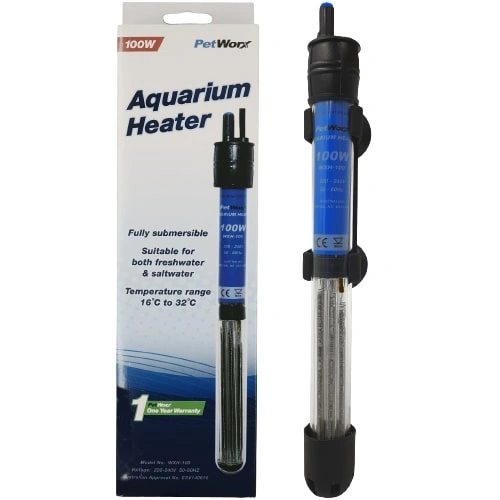 Petworx Submersible Aquarium Heater 100W