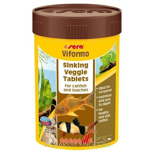 Sera Viformo - 64g / 100mL Bottom Feeder Tablets Fish Fodd