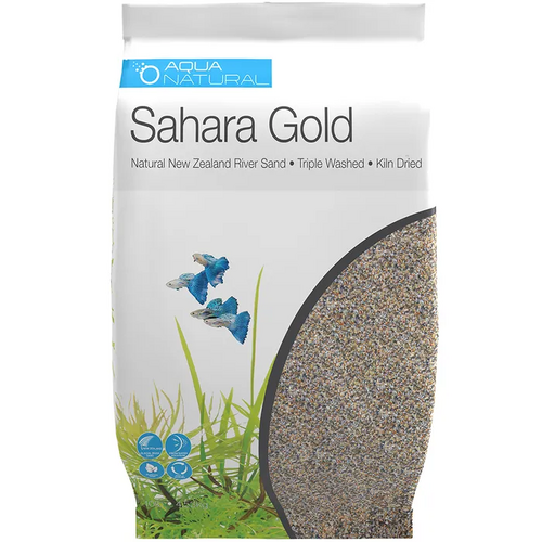 Aqua Natural Sahara Gold Aquarium Sand 4.5kg