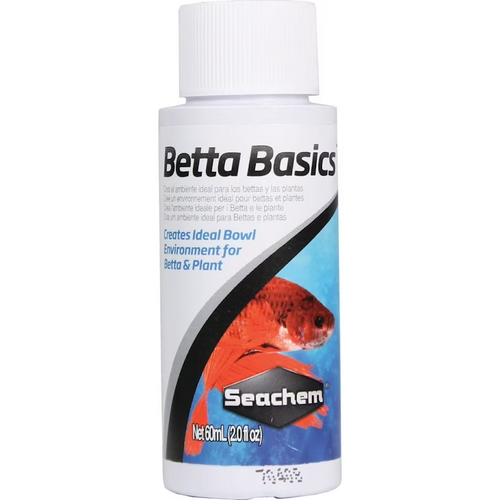 Seachem Betta Basics Fighting Fish Water Conditioner 60ml