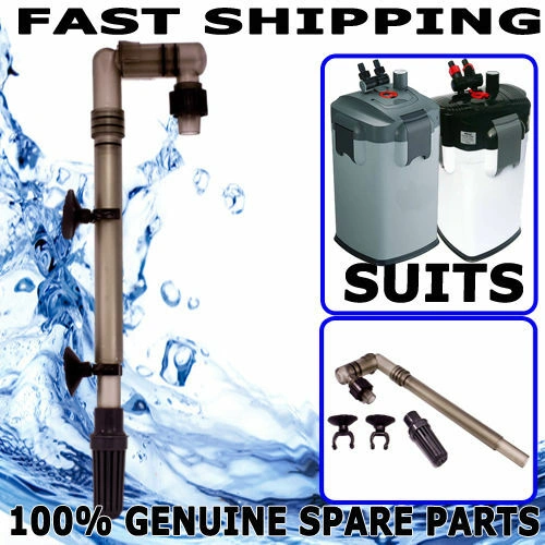Biopro / Worx / Hopar / Bioscape Canister Filter replacement Inlet and Outlet pipe set